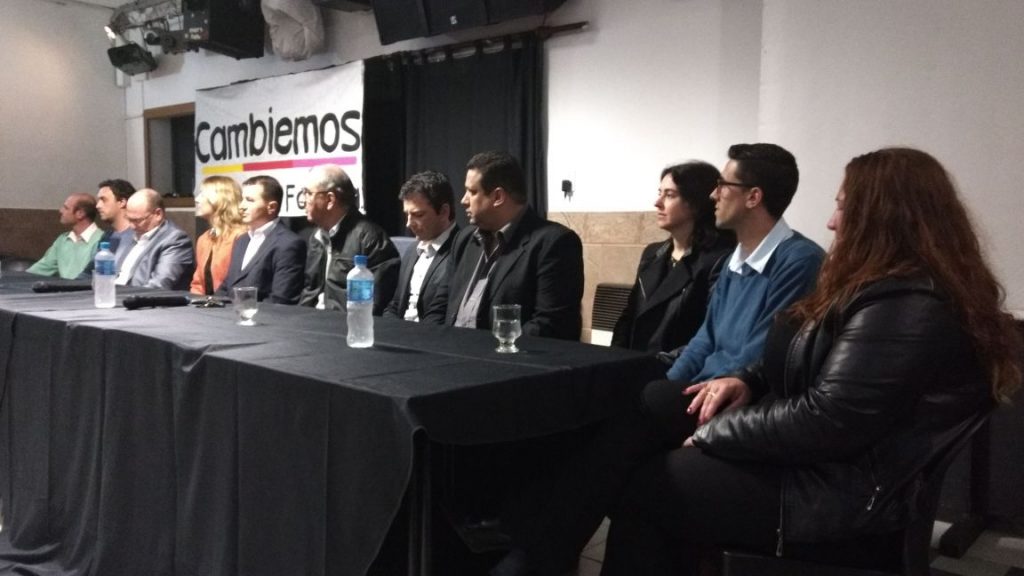 Integrantes de todos los partidos que componen Cambiemos presentes