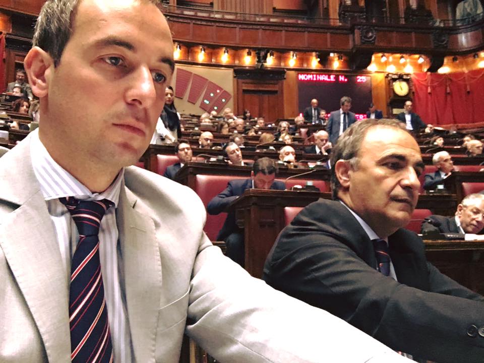Mario Borghese en la Cámara de Diputados