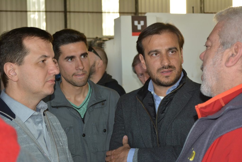 Visitaron Teybo en el Parque Industrial
