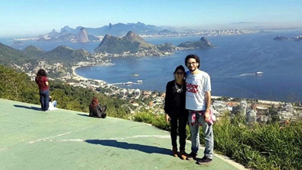 Su hermano Manuel, viajó en el 2016 para reencontrarse con ella. (Parque da Cidade - Niterói)
