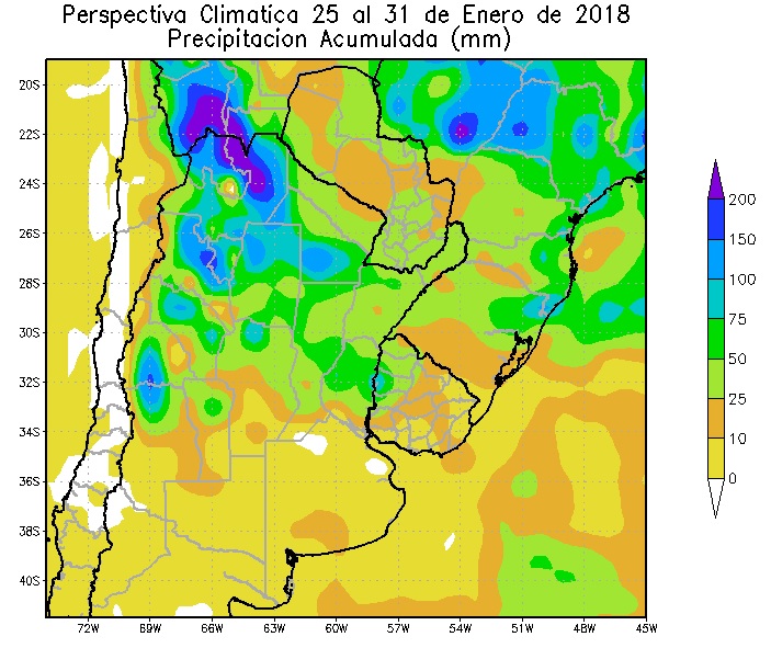 Lluvias 25 al 31