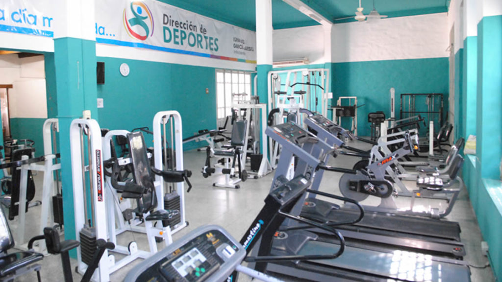 Las máquinas del Gimnasio Municipal