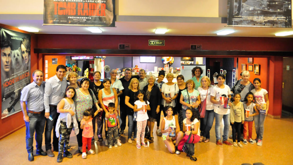 Gran cantidad de adultos mayores visitaron el cine