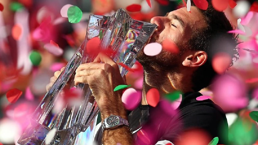 Juan Martín Del Potro se consagró en Indian Wells
