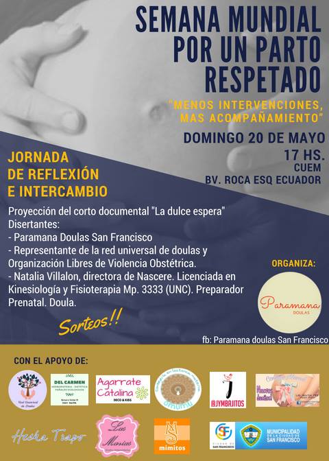 El flyer del evento