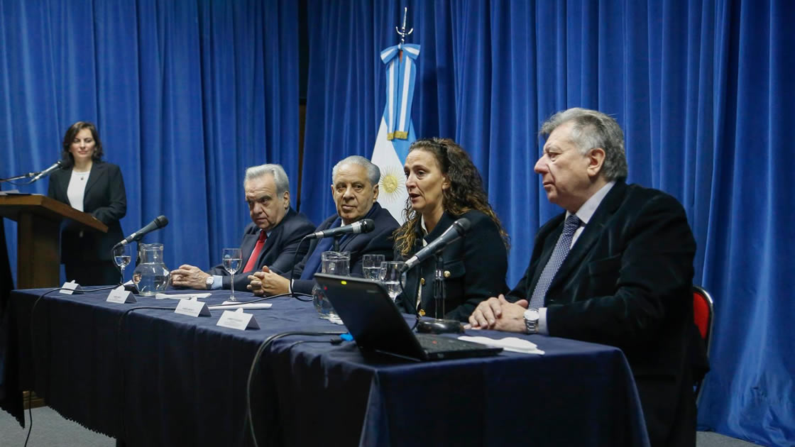 La vicepresidente Gabriela Michetti estuvo presente