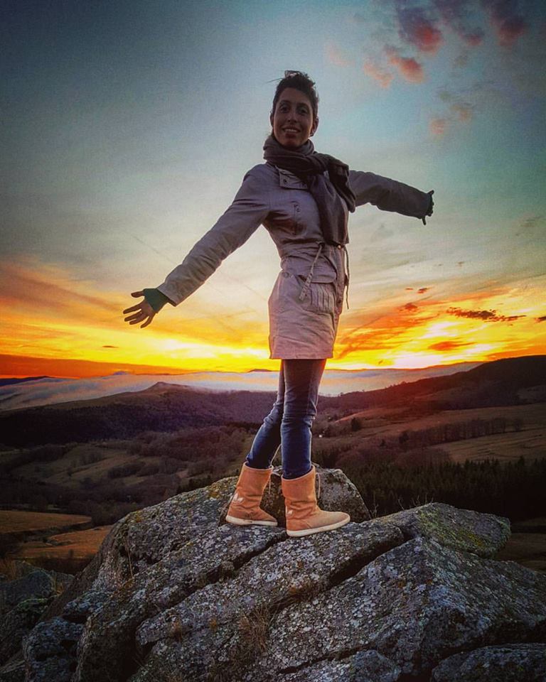 En la región francesa de Ardèche abrió su primer capítulo como viajera.