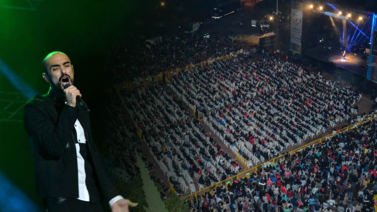 Así vivió la gente el show de Abel
