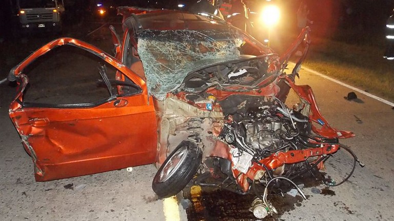 Falleció el hombre accidentado anoche