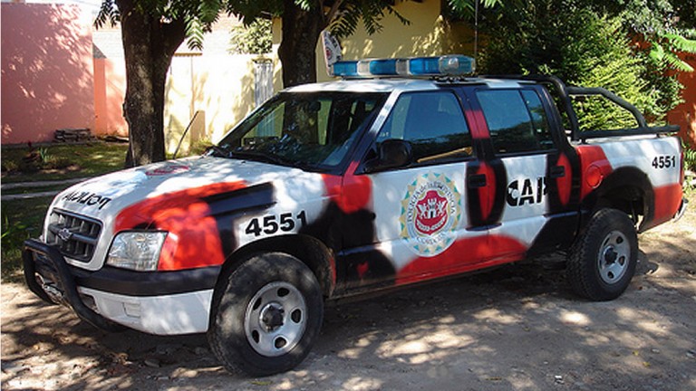 Herido de bala en La Milka
