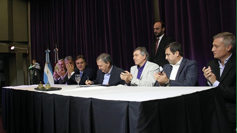 García Aresca participó del Acuerdo Federal