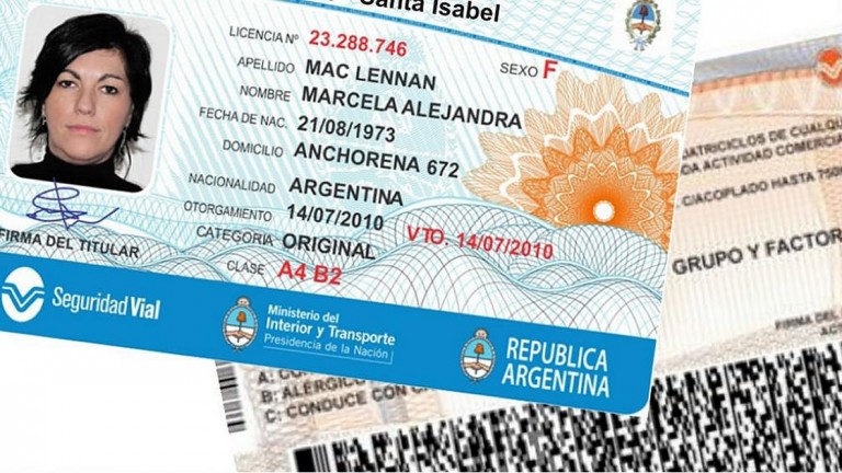 A fines de mayo llegan las licencias de conducir nacionales