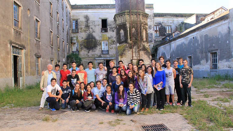 Estudiantes del CUSF visitaron la ex fábrica Tampieri