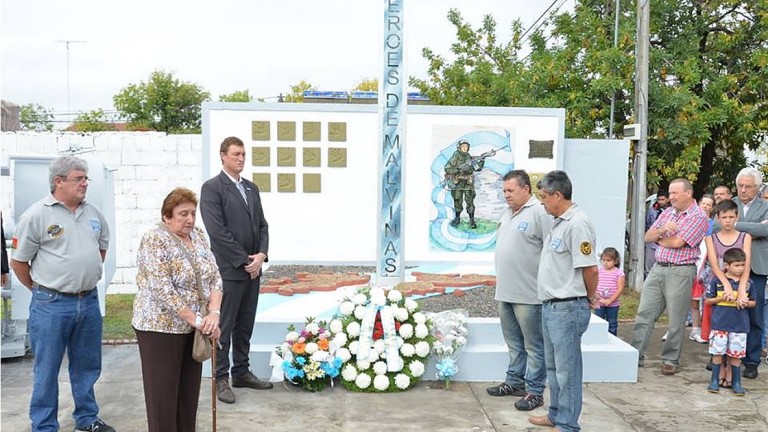 Se rindió homenaje a los veteranos de Malvinas