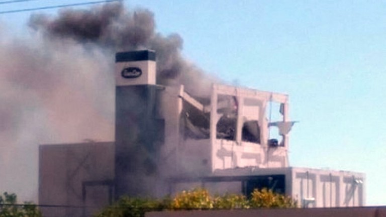 Fuerte explosión en la planta Sancor de Sunchales
