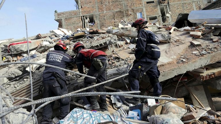 Ya se registraron 717 réplicas del terremoto en Ecuador