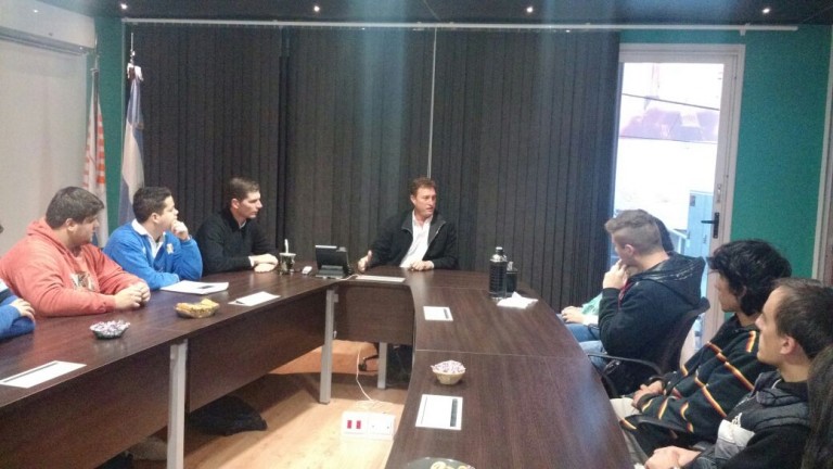García Aresca se reunió con estudiantes del CUSF