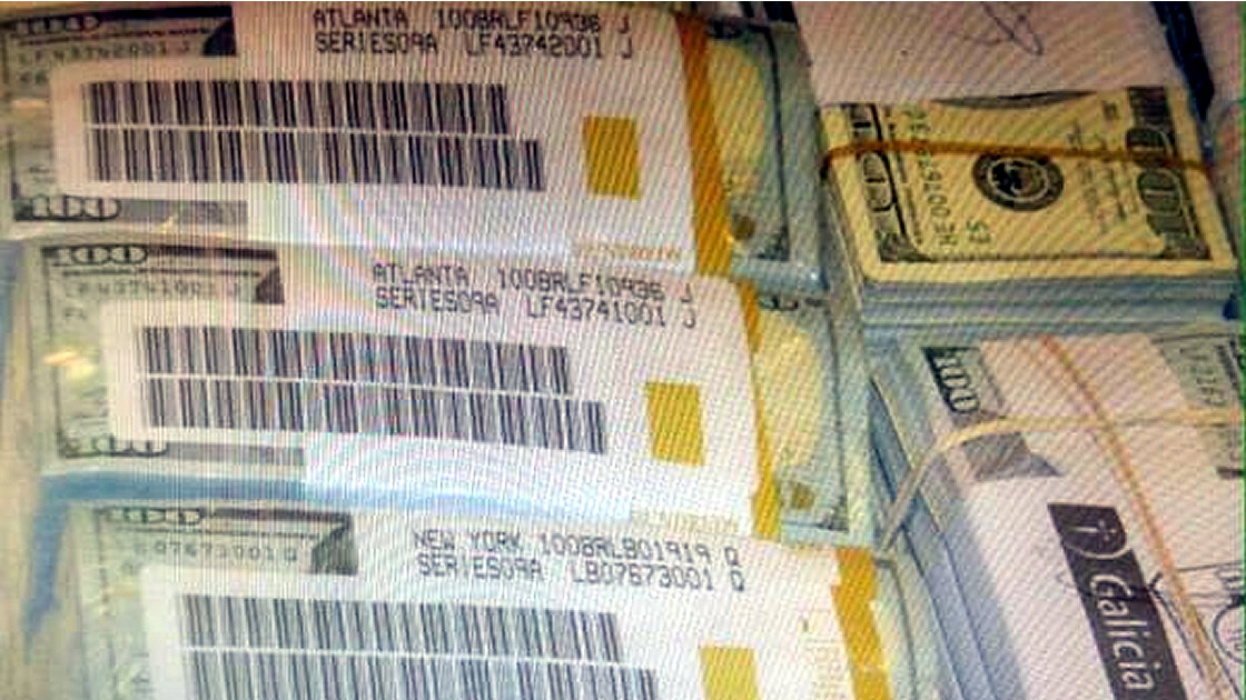 Encontraron m s de 4 millones de dolares en caja de seguridad de