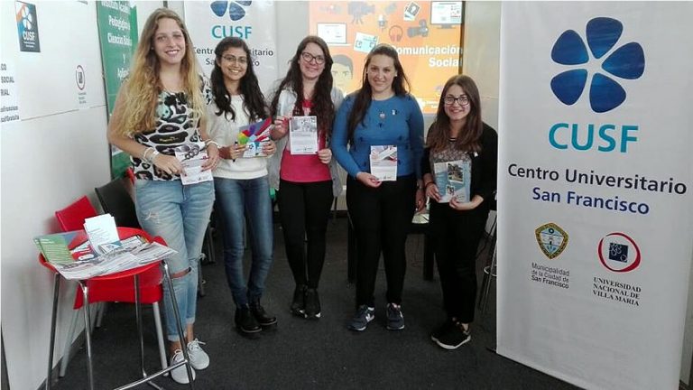 El CUSF presentó su oferta académica en San Francisco Expone