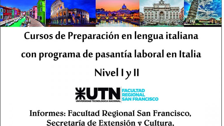 Inscriben en cursos de italiano con pasantía laboral en Italia