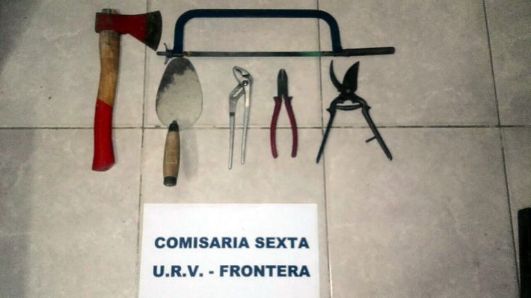 Detienen a hombre que sustrajo herramientas