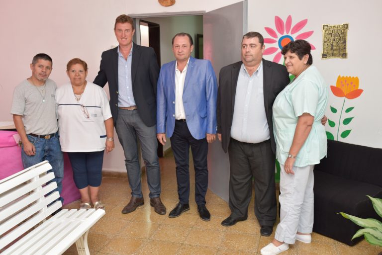 García Aresca habilitó obras de refacciones del dispensario de barrio Cottolengo