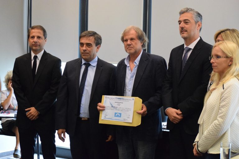 Arquitecto de la ciudad fue reconocido en el Concejo