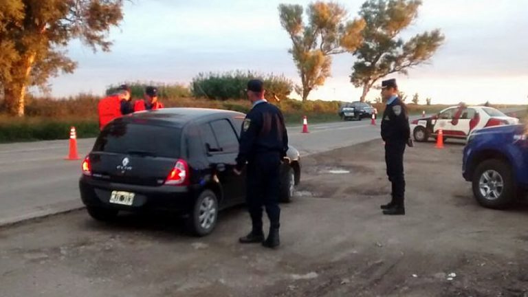 Importante control policial en las rutas 1 y 17