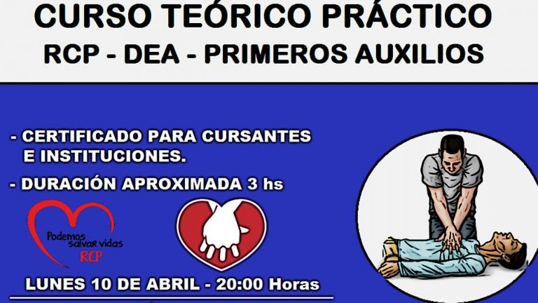 Antártida organiza curso de RCP