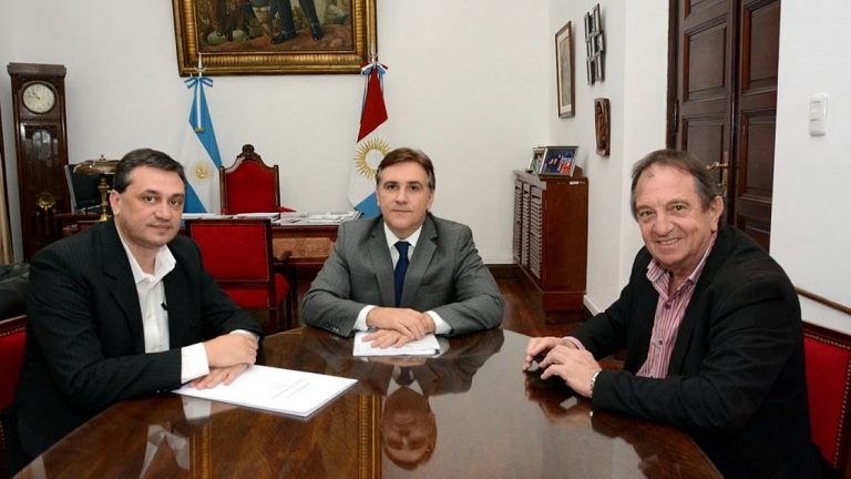 El Vicegobernador Llaryora se reunió con Tevez y Tosolini