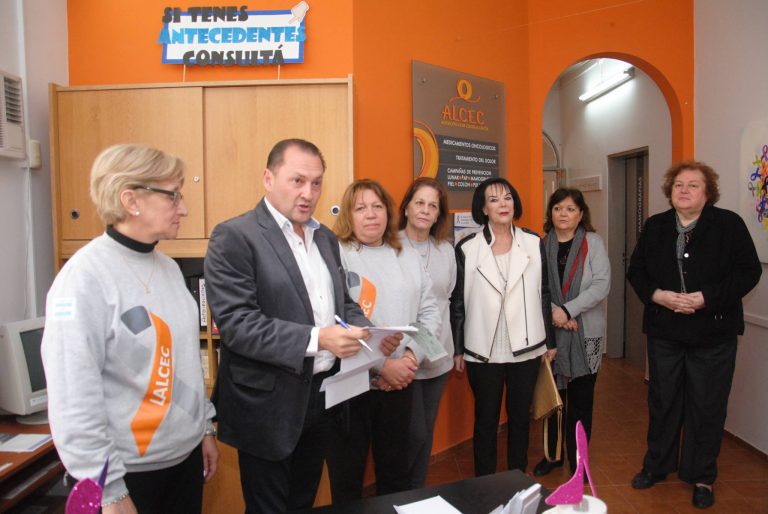 El municipio entregó subsidio a Alcec San Francisco