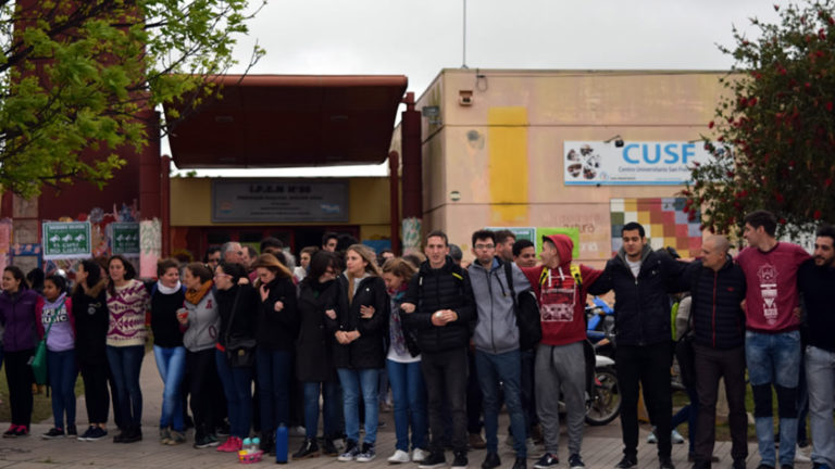Se llevó a cabo el abrazo al CUSF