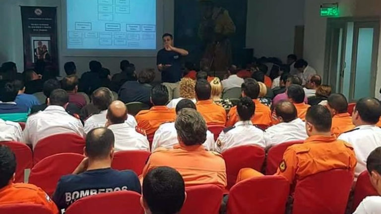 Los Bomberos de la provincia de Córdoba se reúnen en Brinkmann