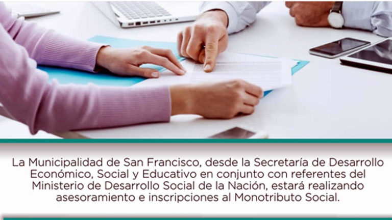 Se dará charla sobre monotributo