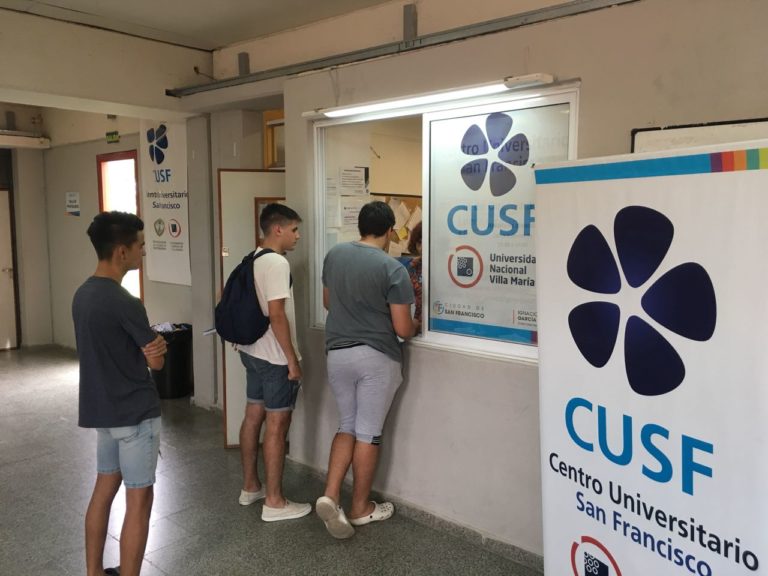 Este lunes reabren las inscripciones en el CUSF