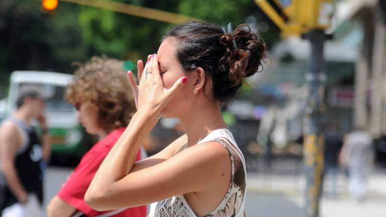 Anticipan un inicio de semana con mucho calor para todo el centro del país