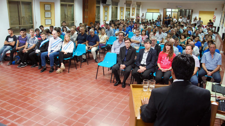 Se realizó el acto de inicio del ciclo lectivo 2018 de UTN