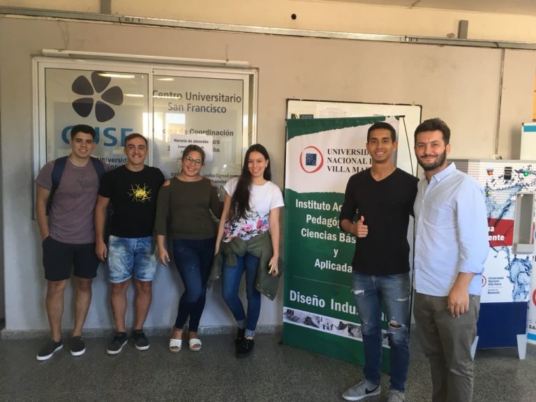CUSF: Estudiantes extranjeros arribaron para cursar Diseño Industrial