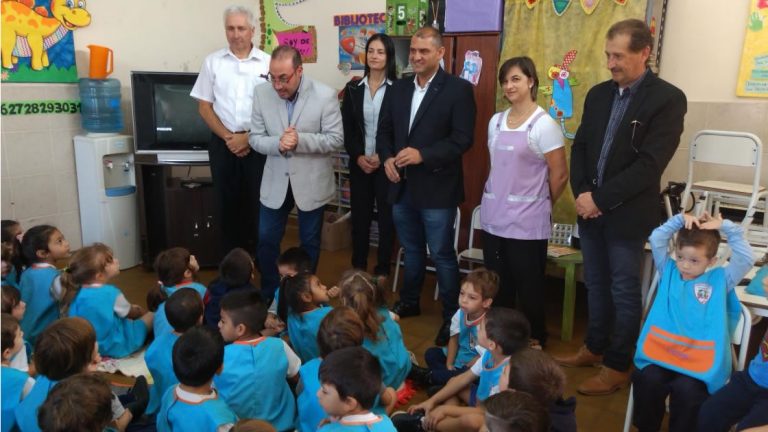Educación Vial: hoy fue en el Jardín de Infantes de la escuela Mitre
