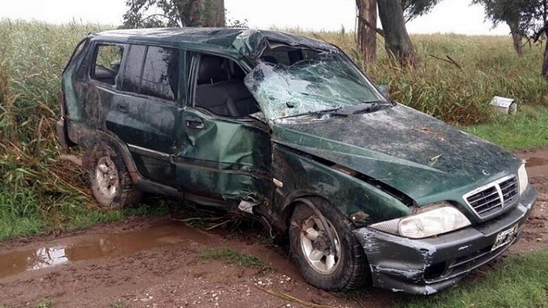 Daños materiales en accidentes ocurridos en Porteña y Brinkmann