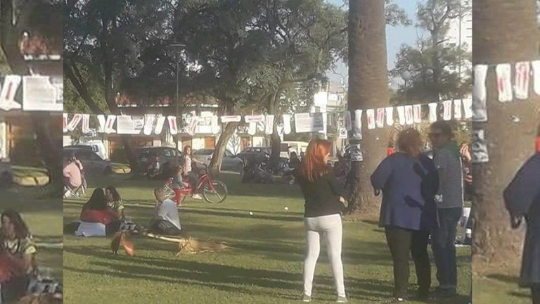 Personas a favor del aborto generaron repudio en la ciudad