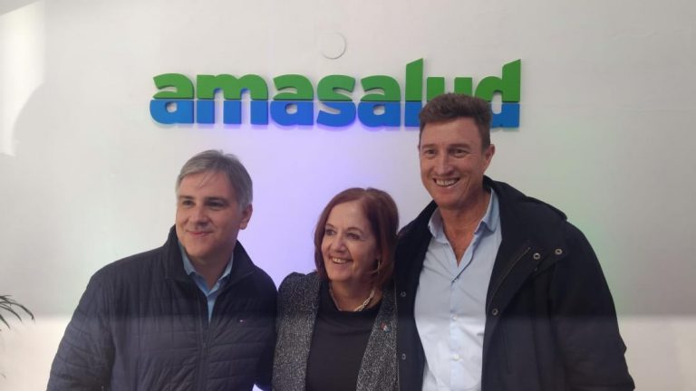 Inauguró la sede de la Obra Social de las Amas de Casa