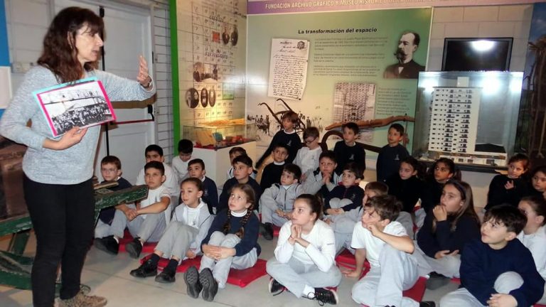 Niños del Sagrado Corazón visitaron el Archivo Gráfico y Museo