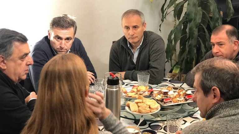 En vísperas de la llegada de Macri a Córdoba, Mestre, Baldassi, Negri y Juez caminaron la capital juntos