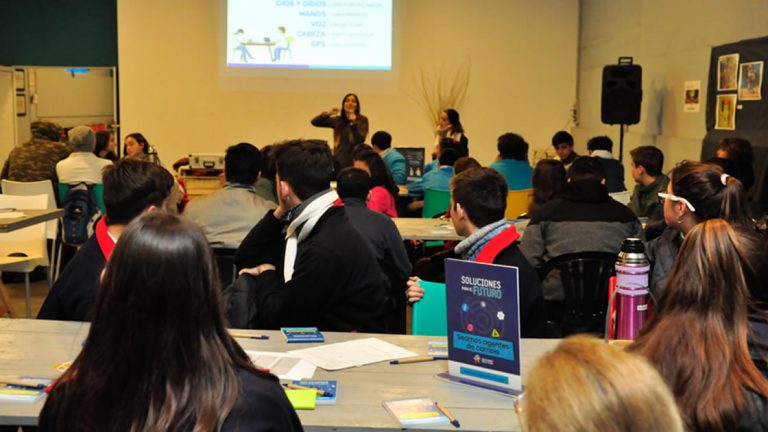 Se realizó el Taller para estudiantes Soluciones para el Futuro 2018