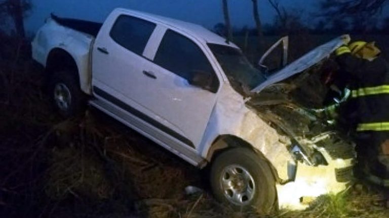 Mujer se accidentó en zona rural de Morteros