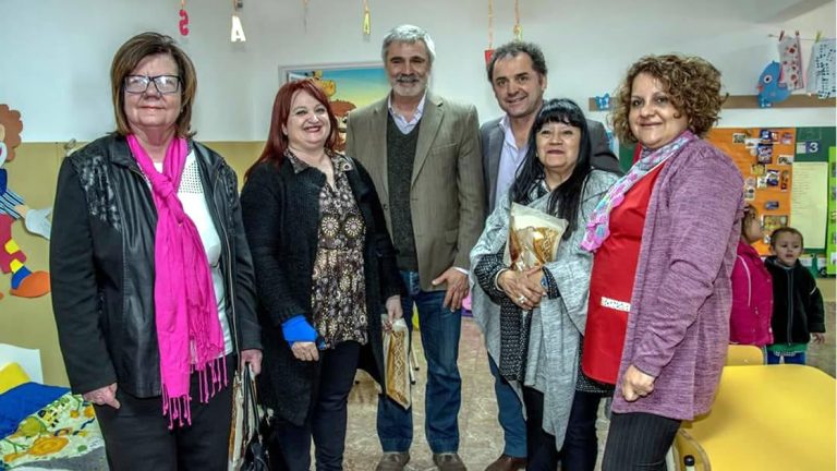 El Ministro Grahovac inauguró obras en Devoto