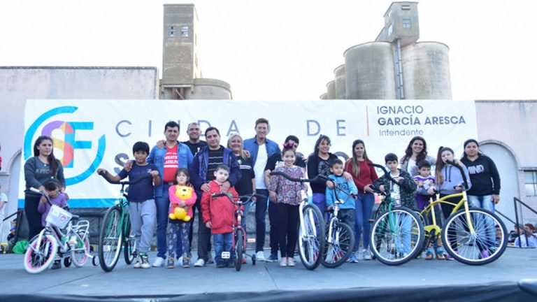 Multitudinario festejo del Día del Niño en la ciudad
