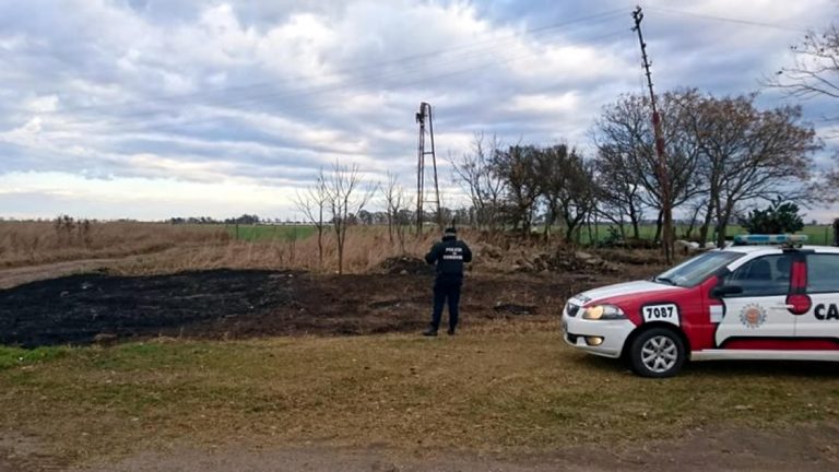 Brinkmann: Mujer detenida por prender fuego en ruta 17