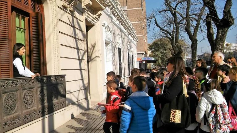 Niños de la escuela Sarmiento conocieron espacios originarios de la ciudad